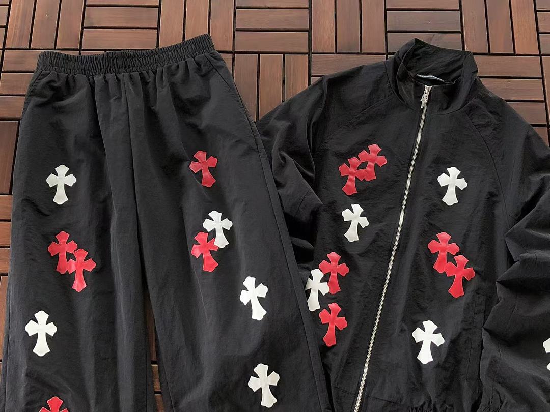 TOP￥~256 PANTS￥~185 CH🔥OM🔥 HE🔥RTS JACKET TROUSERS