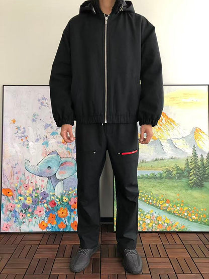 GREEN BLACK BLUE S🔥P🔥E🔥E JACKET FLEECE