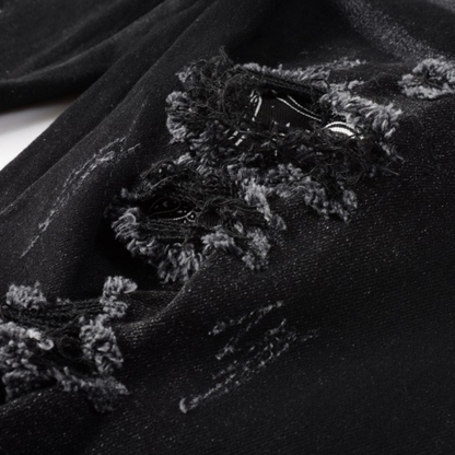 Jeans mimetici Amr Black Bandana