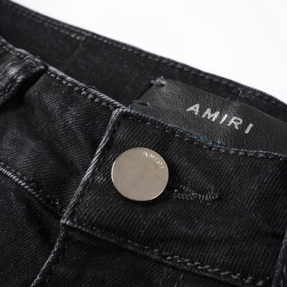 Jeans mimetici Amr Black Bandana