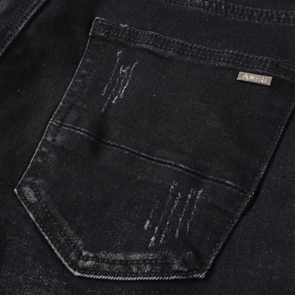 Jeans mimetici Amr Black Bandana