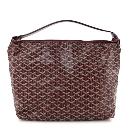 Goyardine Fidji Zip Hobo Burgundy