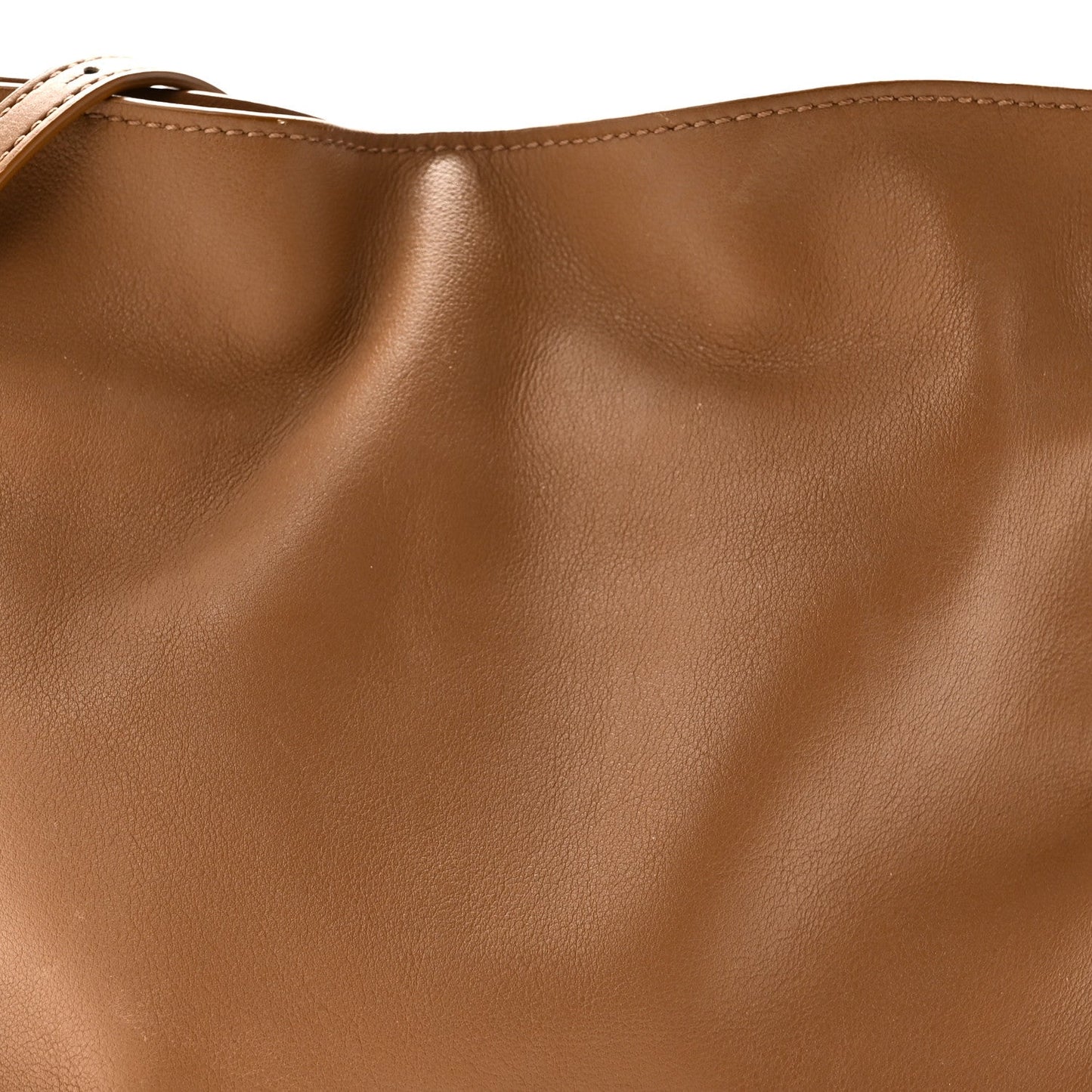 Calfskin Mini Flamenco Knot Clutch Warm Desert