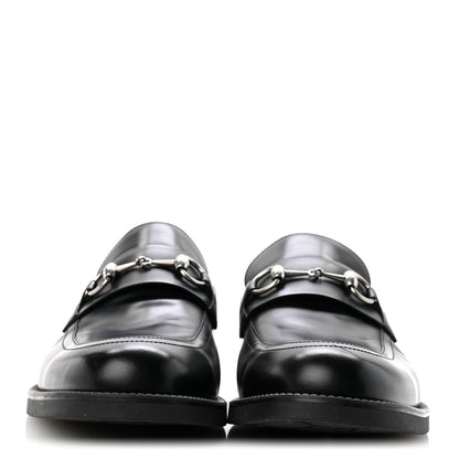 Davis Bull Mens Horsebit Loafers 10 Black
