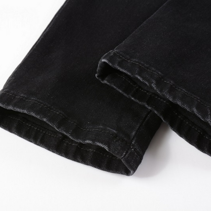 Jeans mimetici Amr Black Bandana