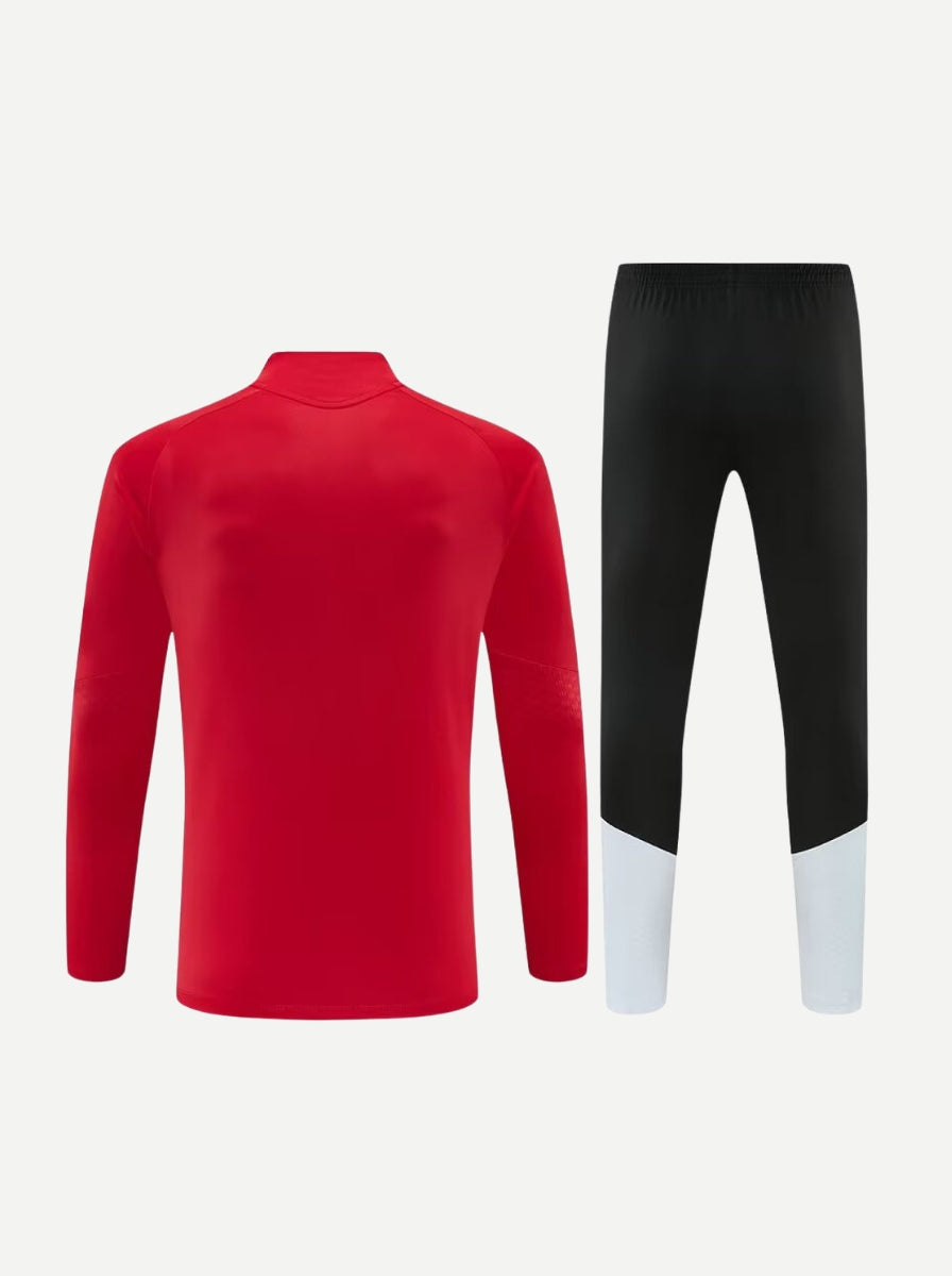 Tracksuit Half Zip Red 26/27