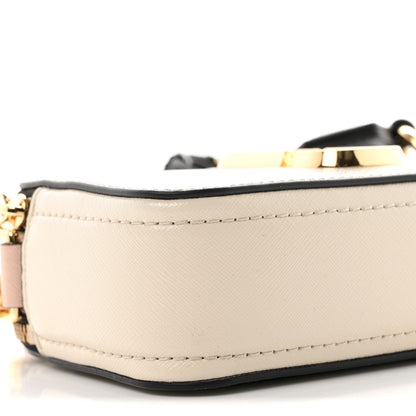 Saffiano Small Snapshot Camera Bag Dust Multicolor