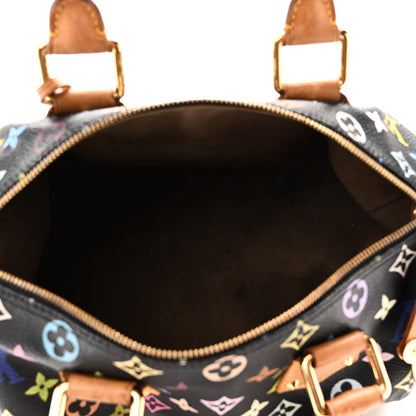 Monogram Multicolor Speedy 30 Black