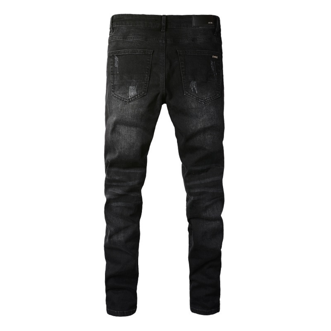 Amr Black Camo Jeans