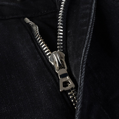 Jeans Amr con logo nero