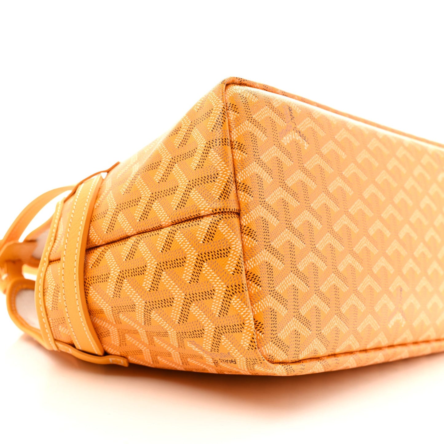 Goyardine Chien Gris Bag Yellow