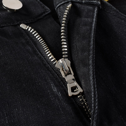 Jeans mimetici neri Amr