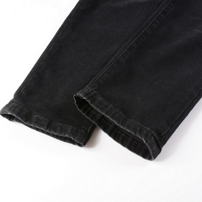 Jeans mimetici neri Amr