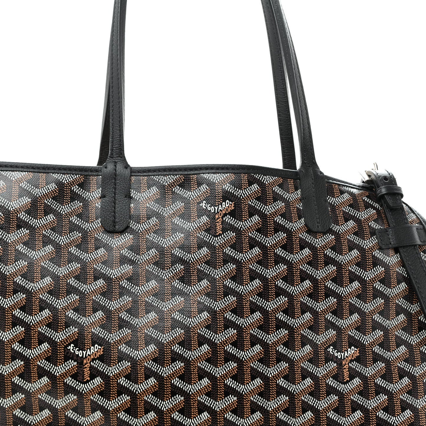 Goyardine Chien Gris Bag Black