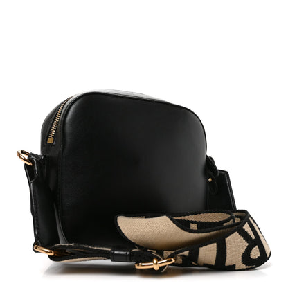 Eco Alter Nappa Perforated Logo Small Camera Black