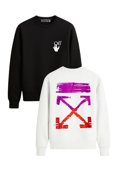 SUDADERA OFF WHIT£