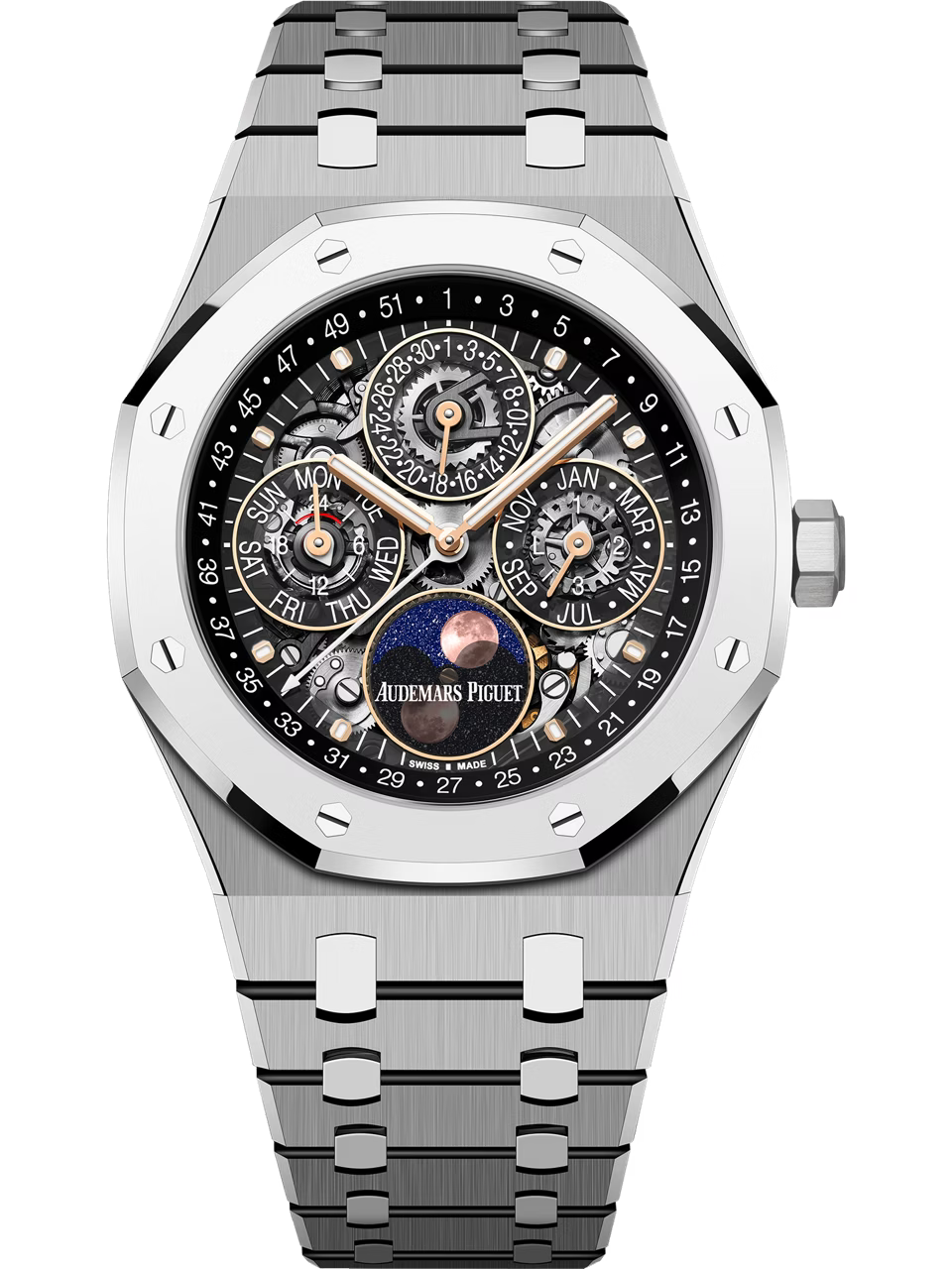 Audemars Piguet Royal Oak Selfwinding Perpetual Calendar Sapphire