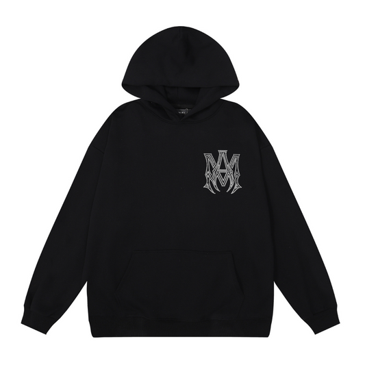 Amr Siver Logo Hoodie