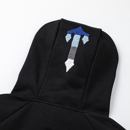 Tuta con cappuccio blu Decoded 2.0