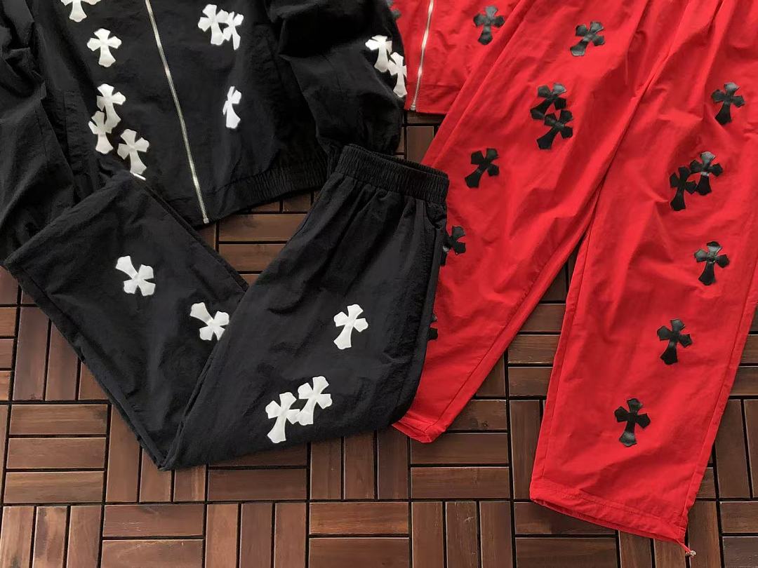 TOP￥~256 PANTS￥~185 CH🔥OM🔥 HE🔥RTS JACKET TROUSERS