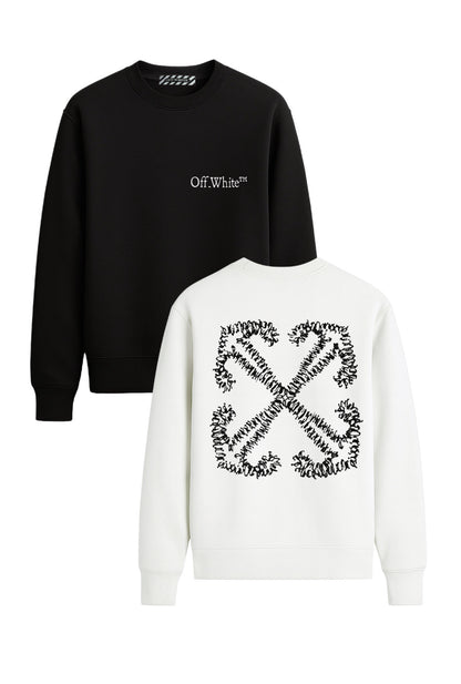 SUDADERA OFF WHIT£