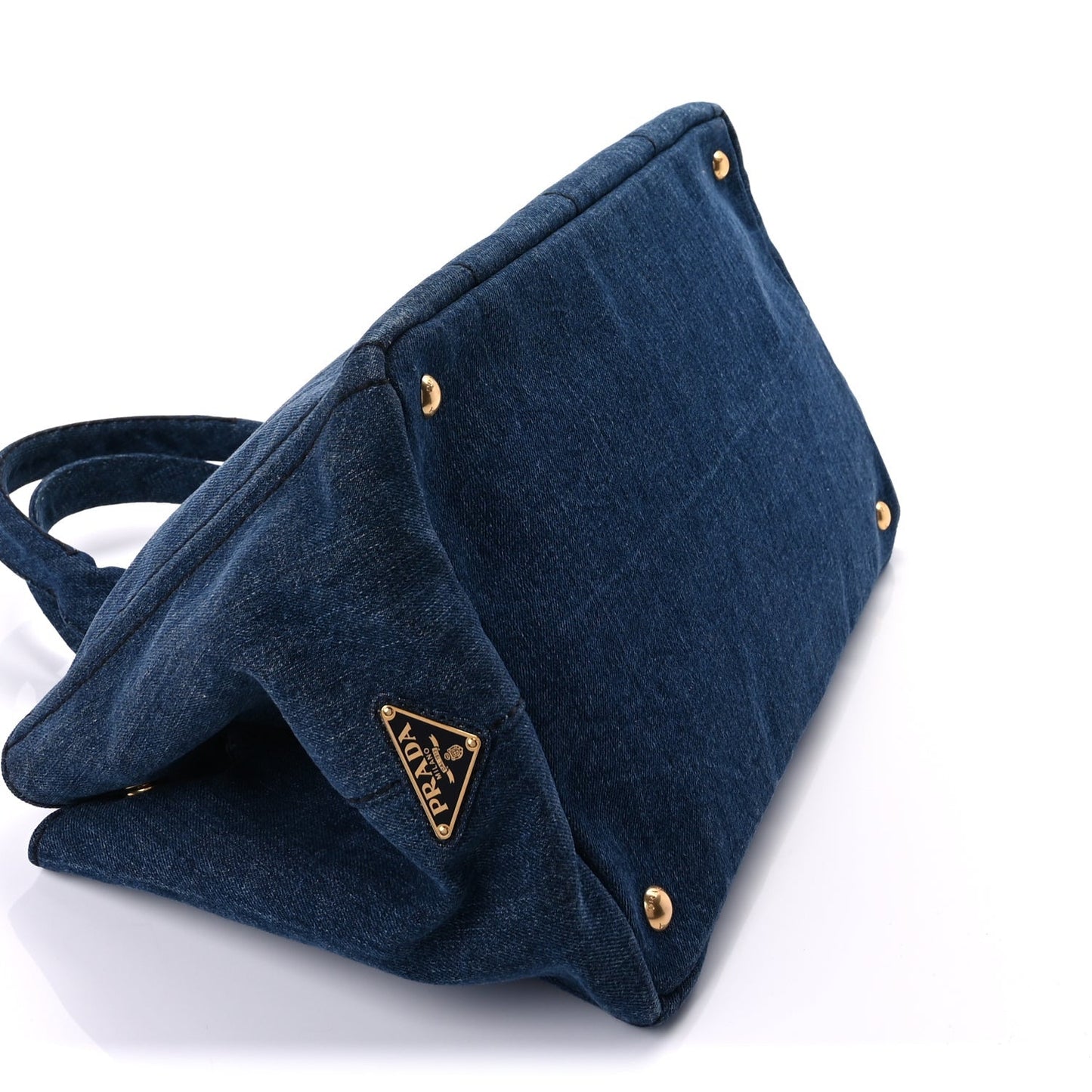 Denim Canapa Logo Tote  Avio