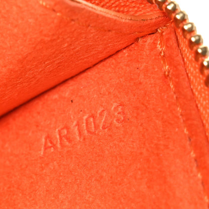 Epi Pochette Accessories 24 Mandarin