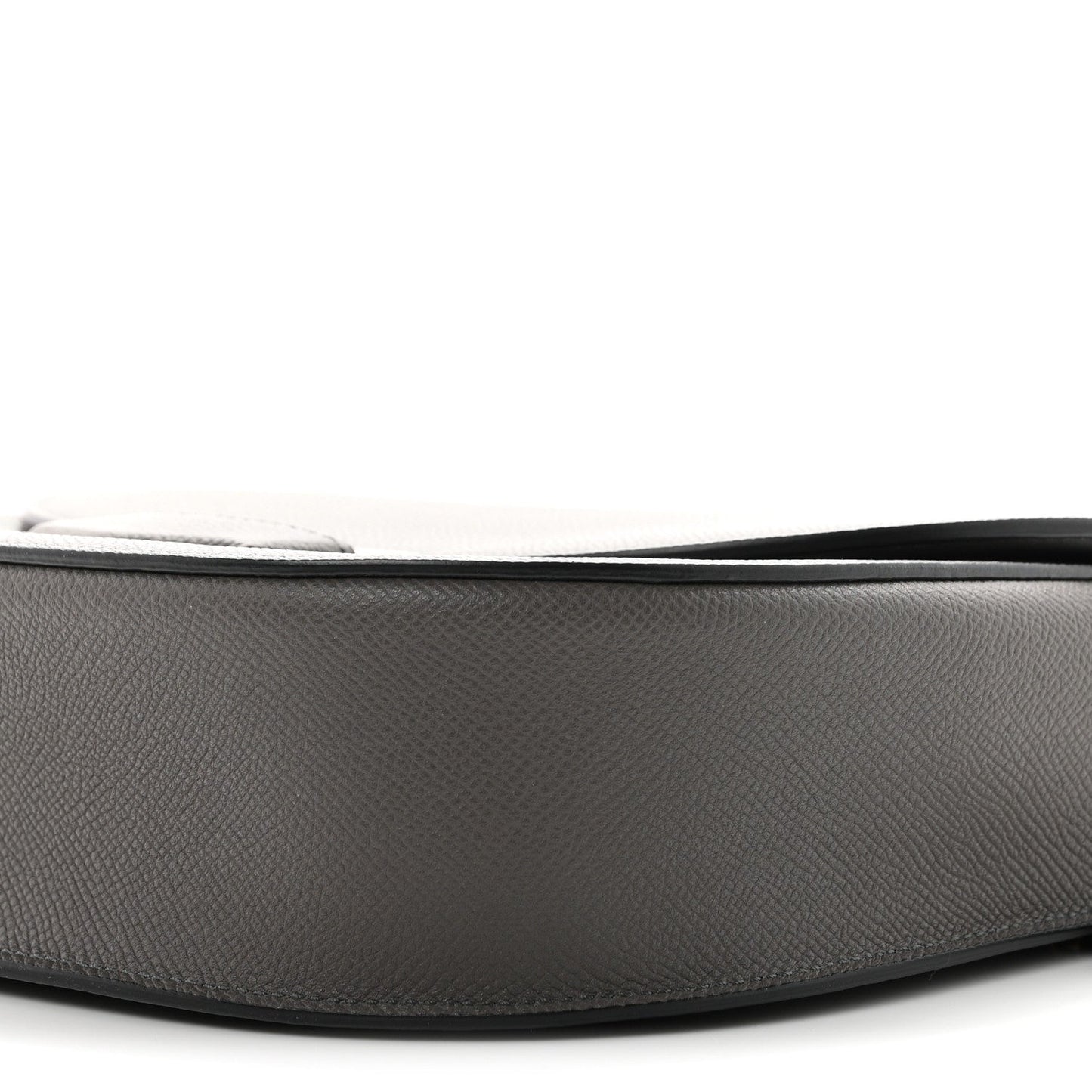Baby Grained Calfskin Medium Trotteur Grey