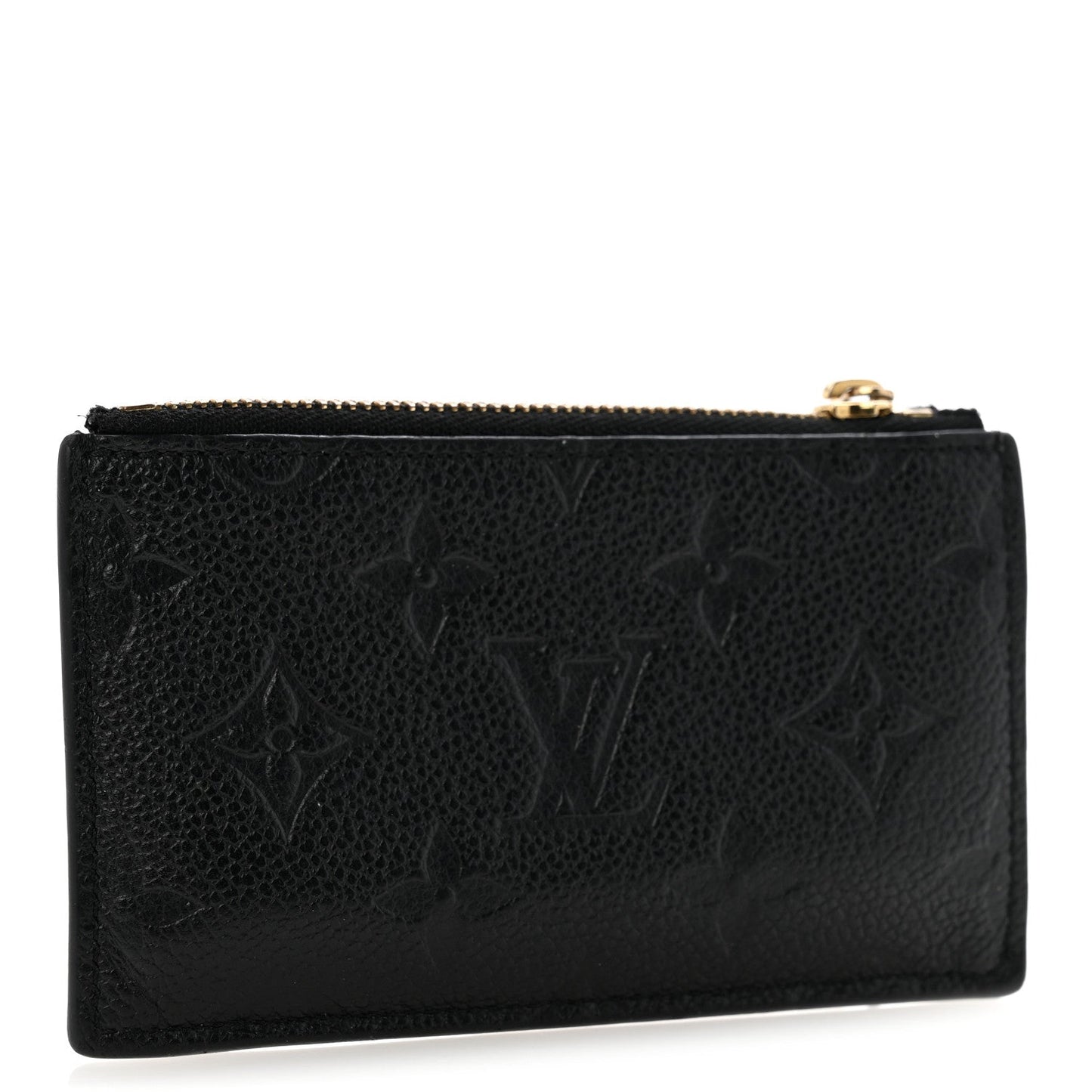 Empreinte Zipper Card Holder Black