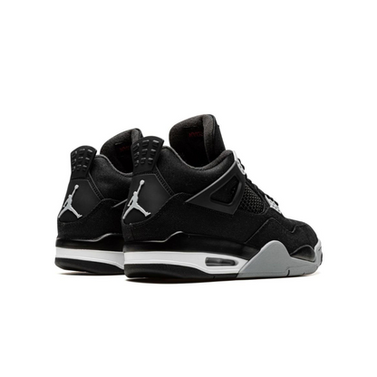 JORDAN 4 Retro Black Canvas