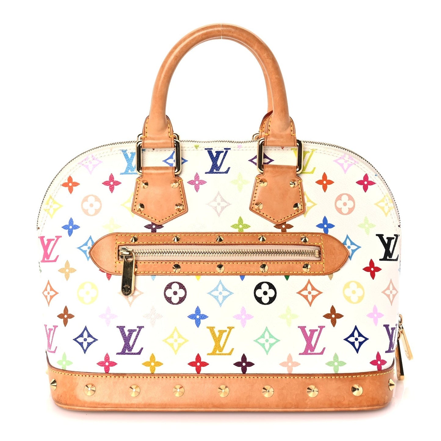 Monogram Multicolor Alma  White