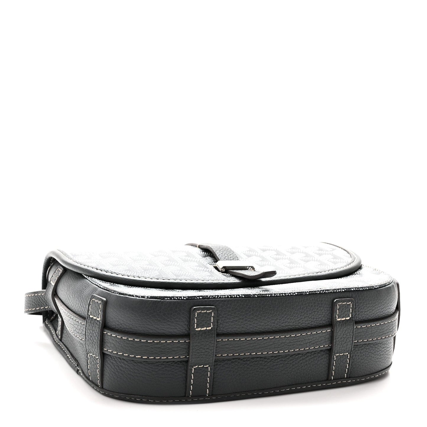 Goyardine Belvedere II PM Messenger Bag Gray