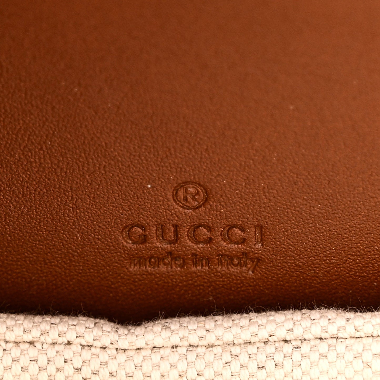 New Canvas Charisma Calfskin Crystal GG Monogram Small Bamboo 1947 Top Handle Bag Camel Ebony