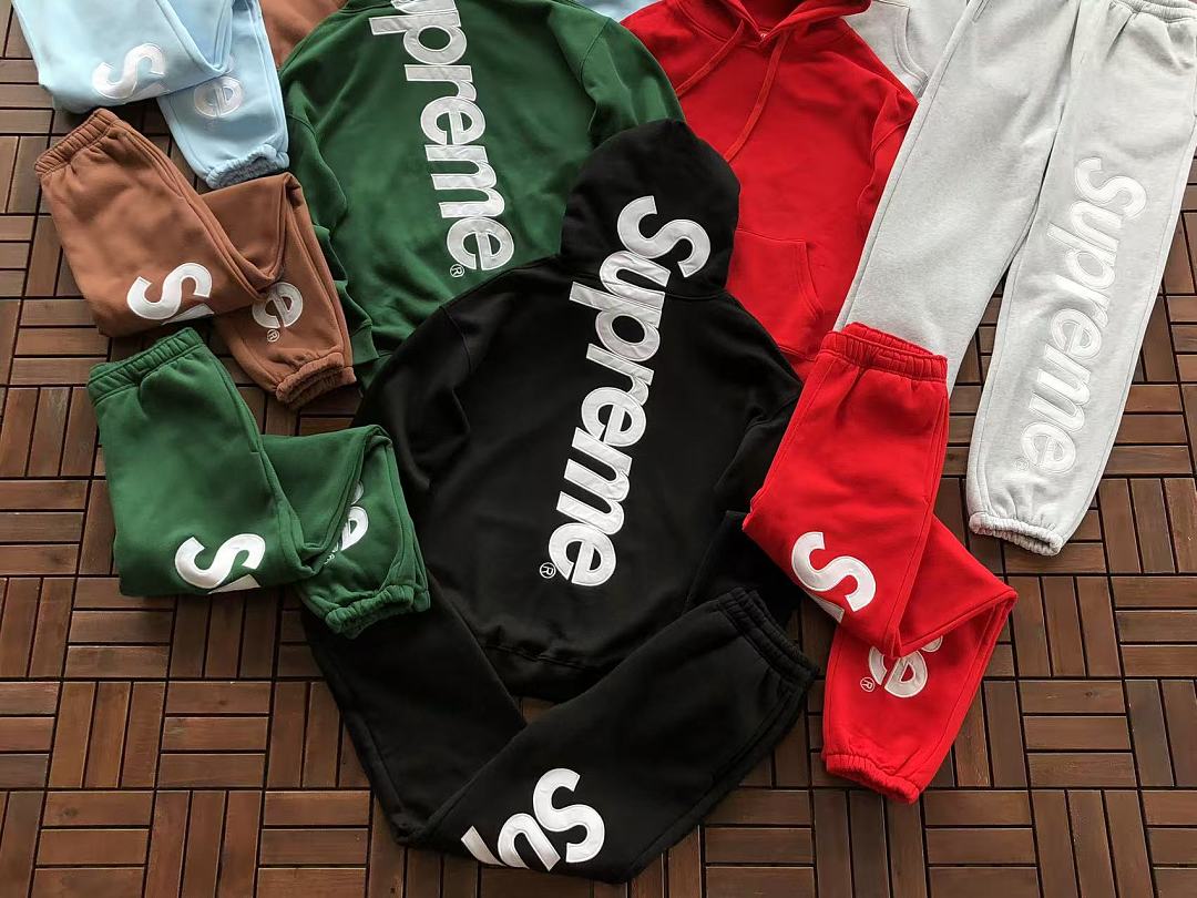 TOP￥~125 PANTS￥~115 S🔥P🔥E🔥E HOODIE TROUSERS FLEECE