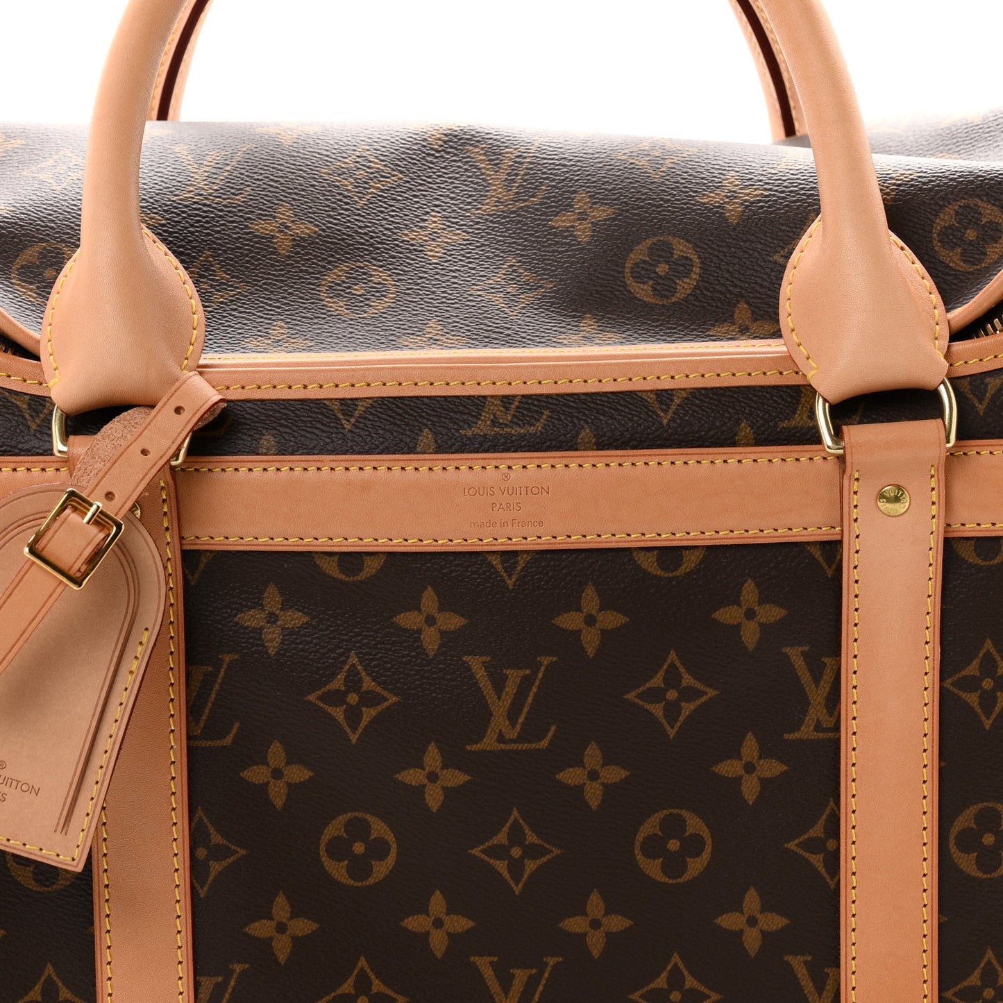 Monogram Dog Carrier 40