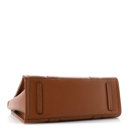 Grained Calfskin Medium The Tote Bag Argan Oil