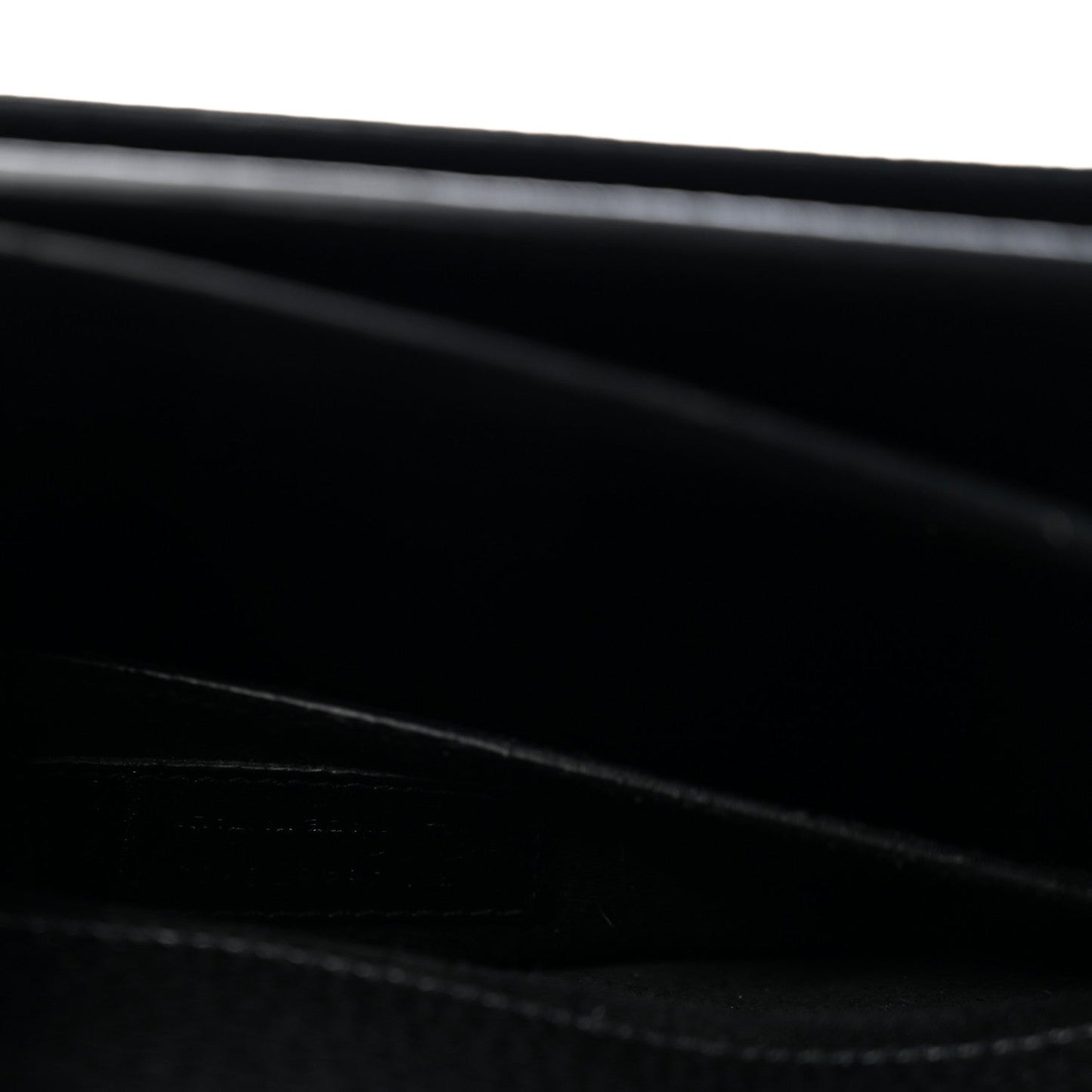 Calfskin Medium Monogram Sunset Satchel Black