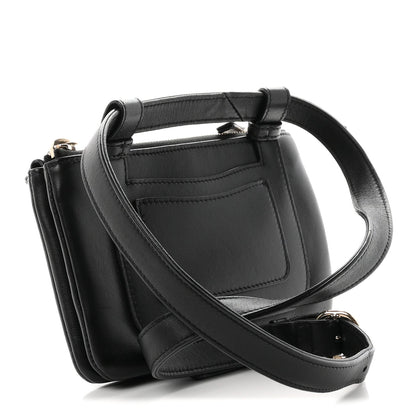 Lambskin CC Mania Waist Belt Bag Black