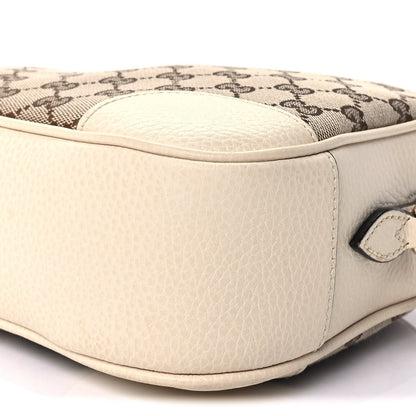 Monogram Dollar Calfskin Mini Bree Messenger Bag  Beige Ebony Avoire