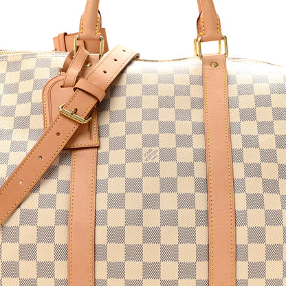 Damier Azur Keepall Bandouliere 55