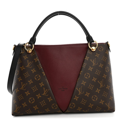 Monogram V Tote MM Bordeaux