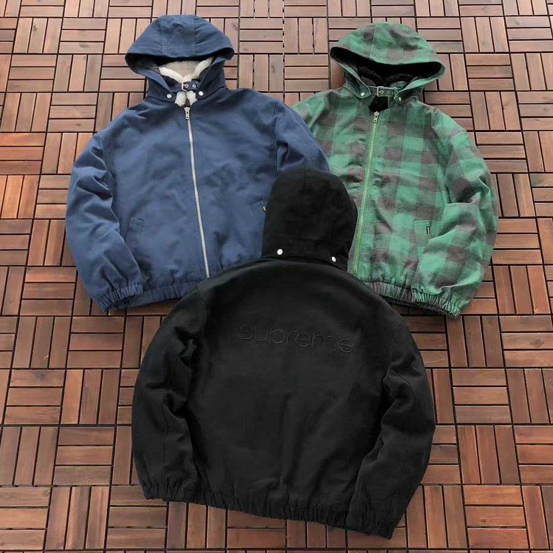 GREEN BLACK BLUE S🔥P🔥E🔥E JACKET FLEECE