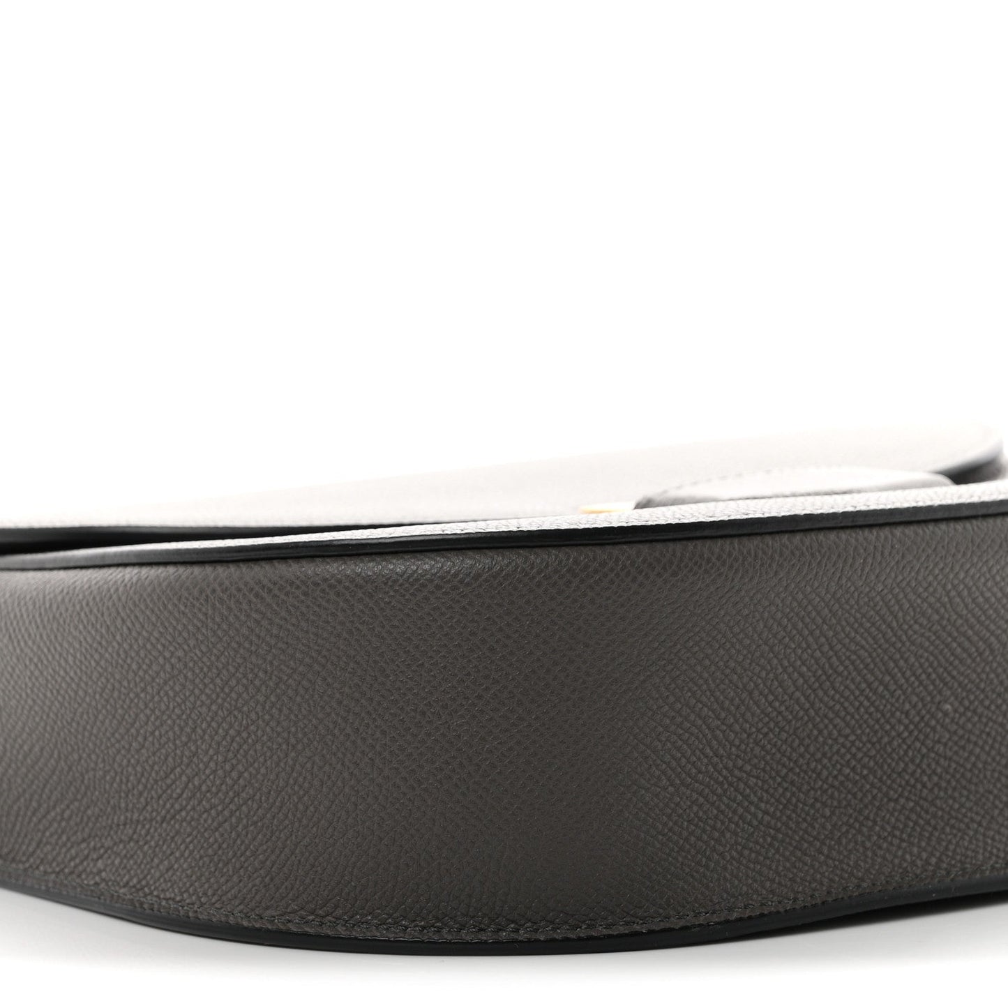 Baby Grained Calfskin Medium Trotteur Grey