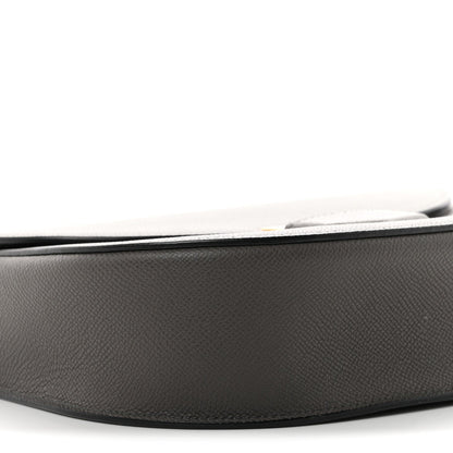 Baby Grained Calfskin Medium Trotteur Grey