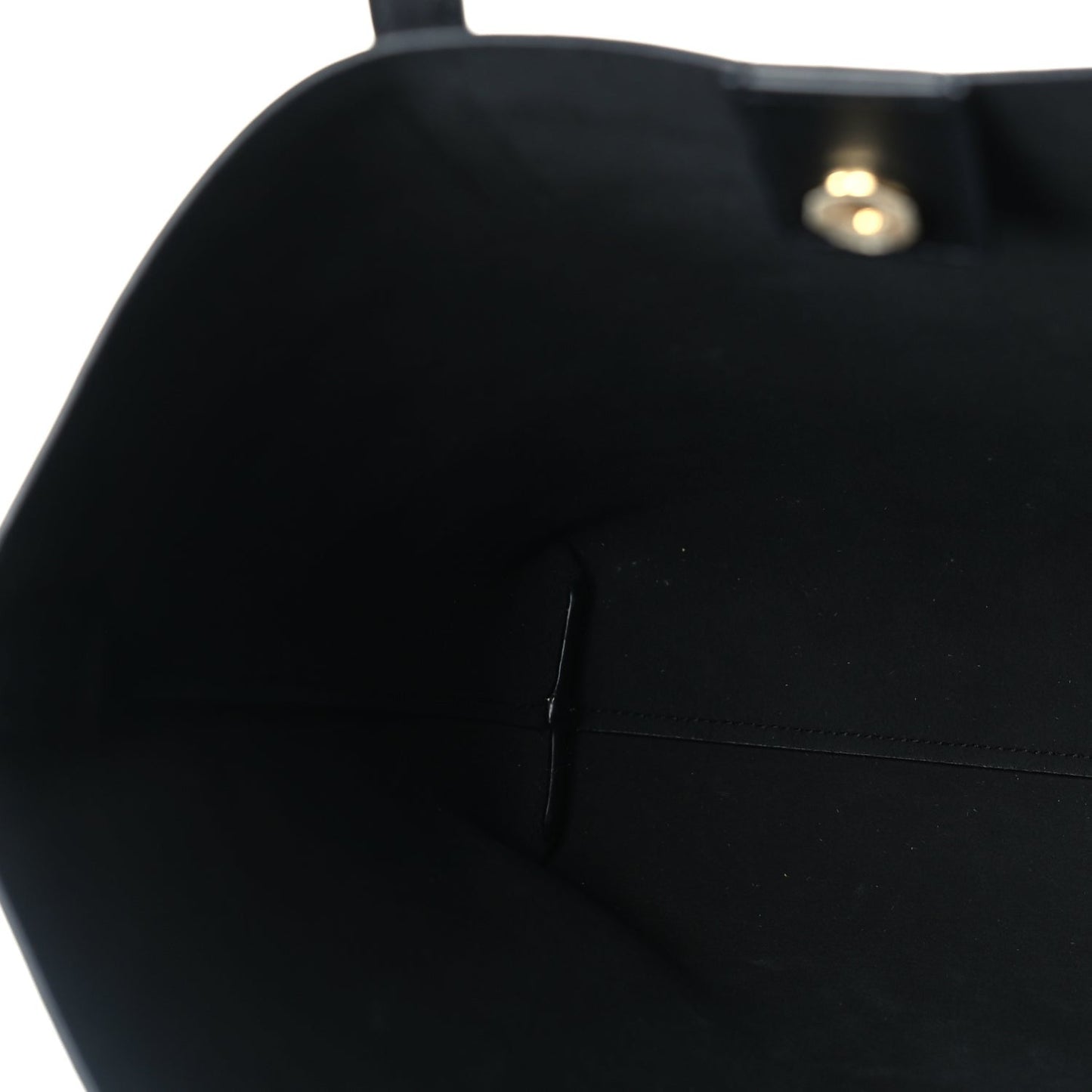 Calfskin Toy Shopping Tote  Black