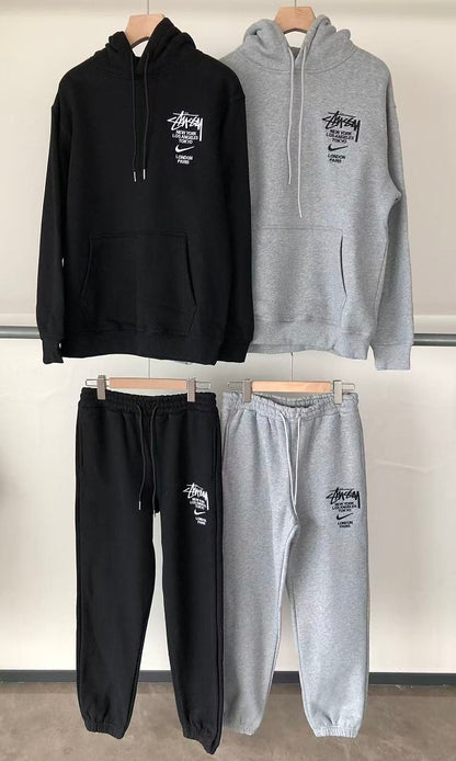 TOP￥ 175 PANTS￥ 169 N🔥K🔥& ST🔥S🔥Y HOODIE TROUSERS FLEECE