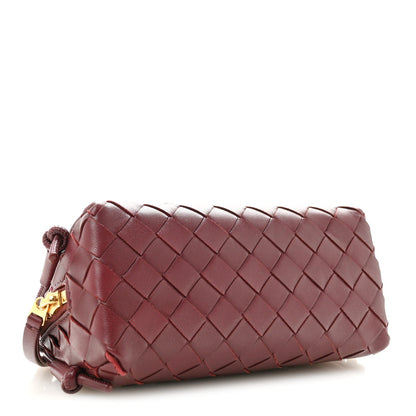 Nappa Intrecciato Concert Pouch Barolo