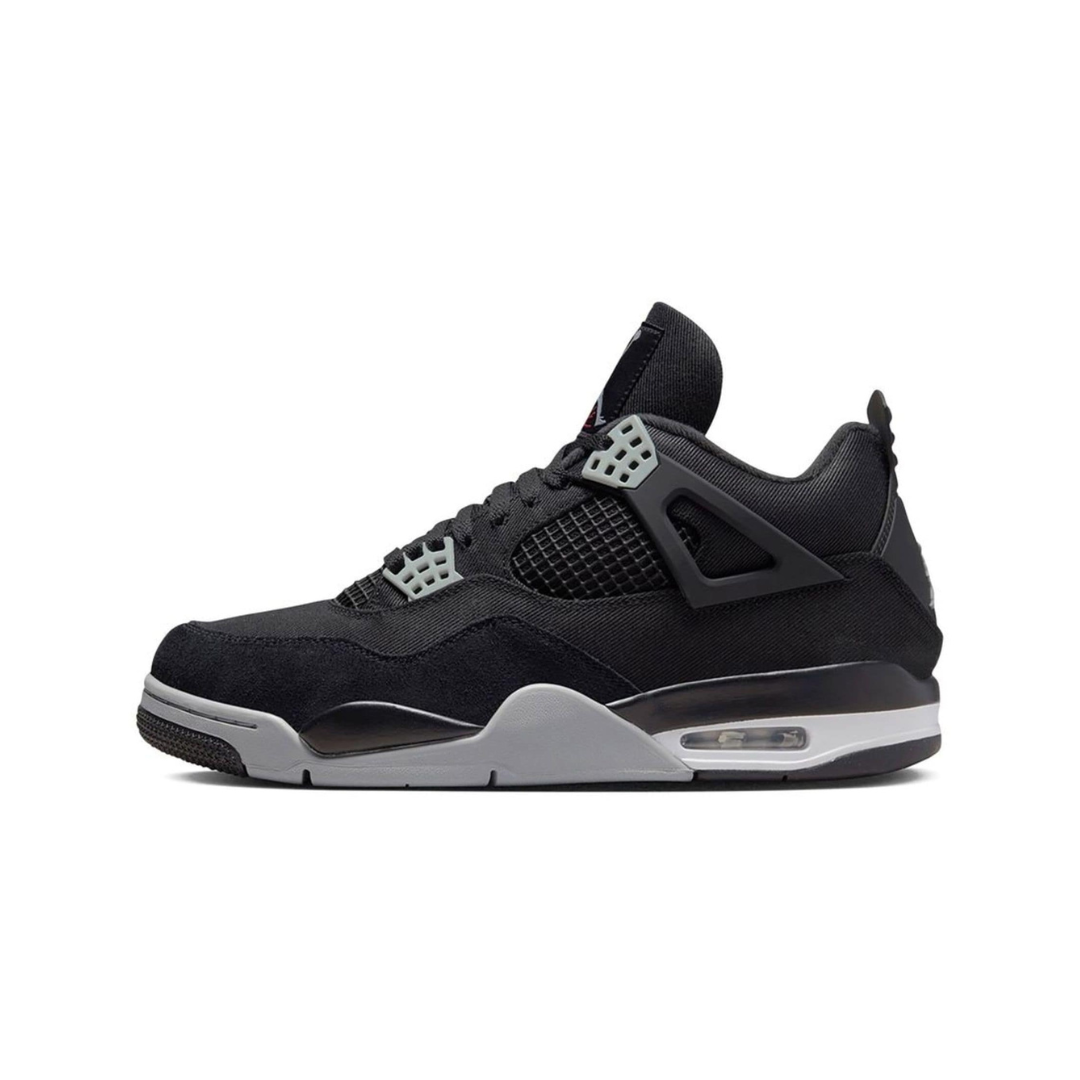 JORDAN 4 Retro Black Canvas