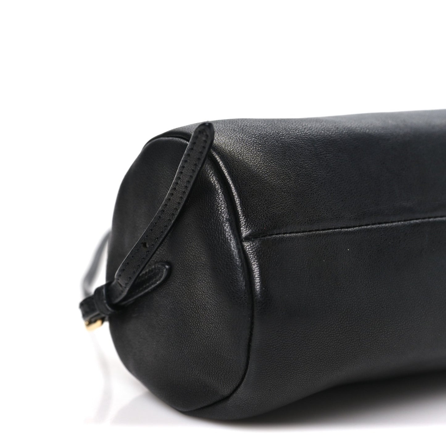 Nappa Aviator Mini Pouch Black