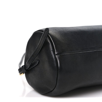 Nappa Aviator Mini Pouch Black